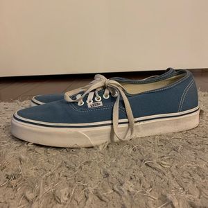 Blue Authentic Vans